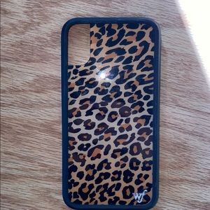 Wildflower cases leopard print